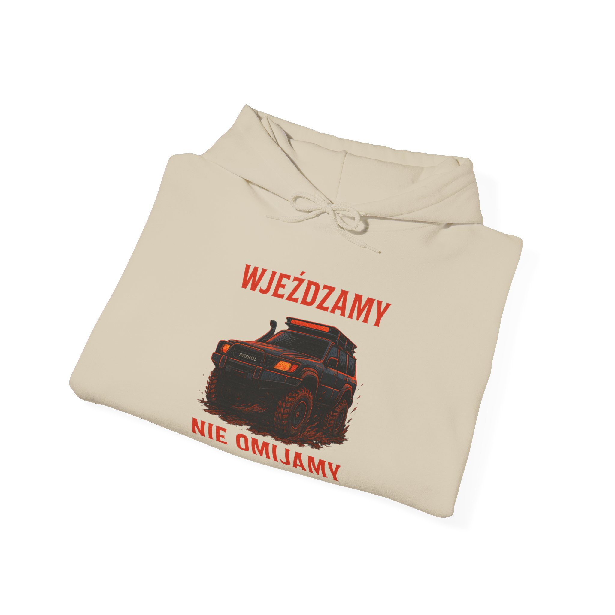 Bluza „Wjeżdżamy – Nie omijamy” – Jeep XJ w swoim żywiole - obrazek 12