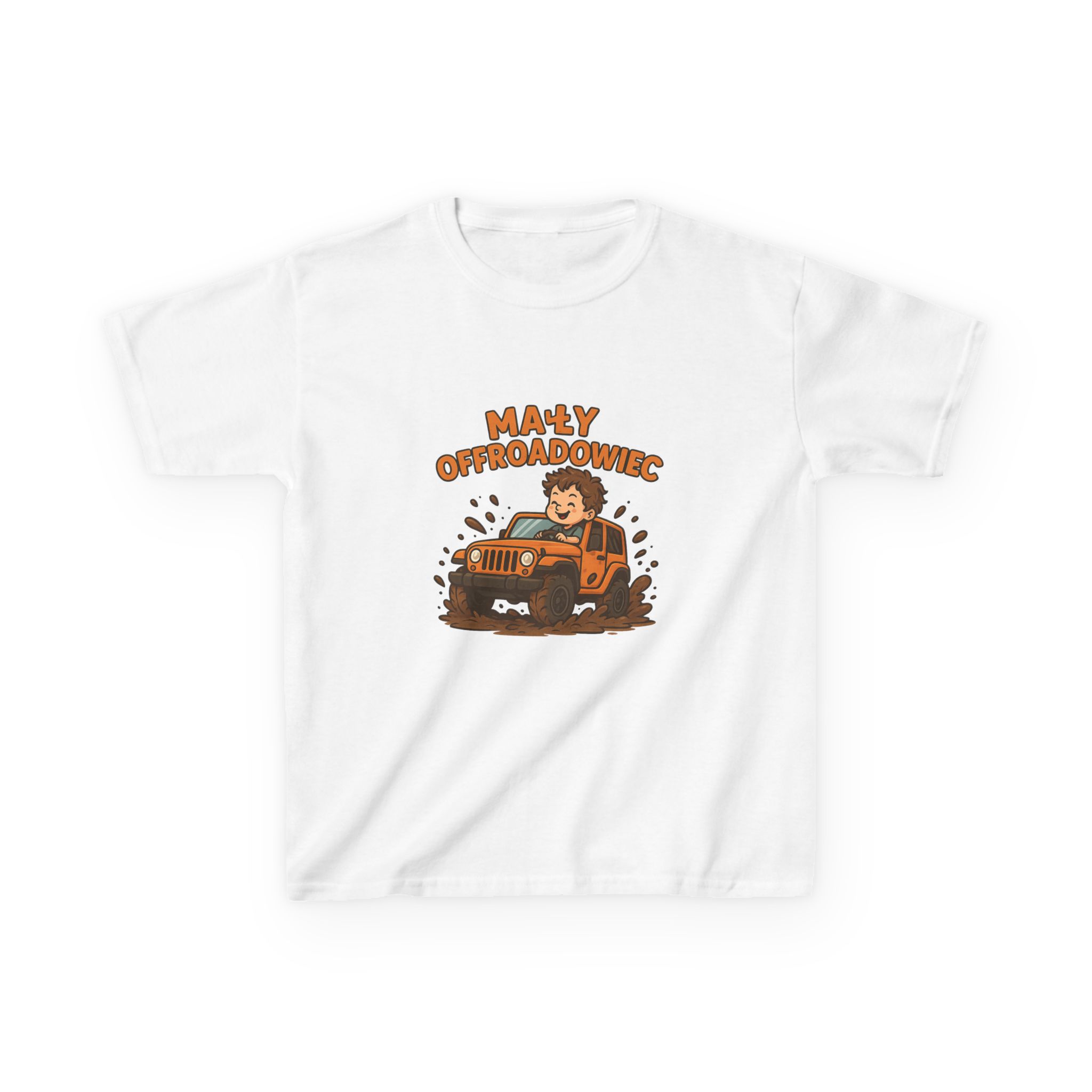 Dziecięca koszulka off-road – Mały Offroadowiec - obrazek 5