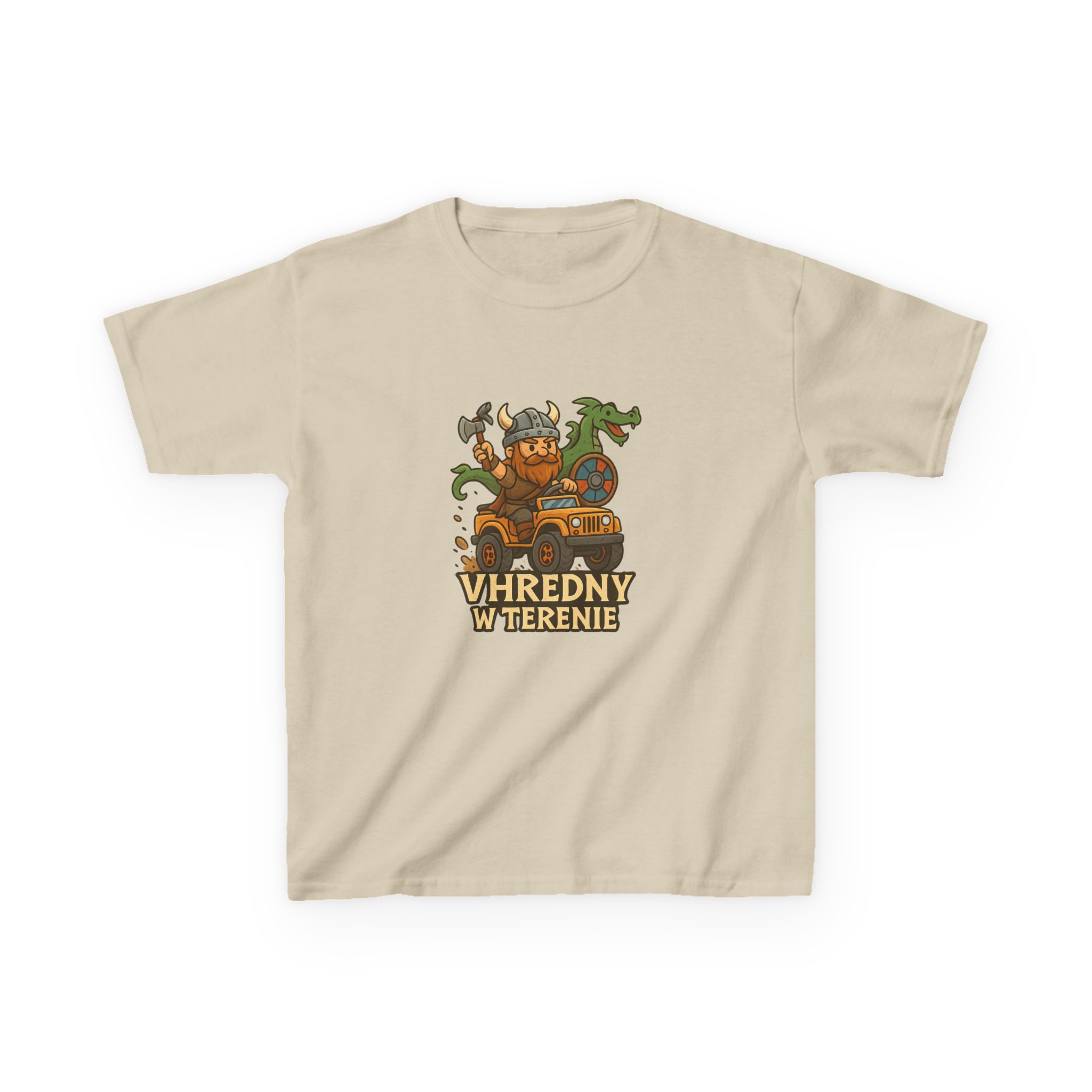 Dziecięca koszulka off-road – Vhredny w terenie - obrazek 13