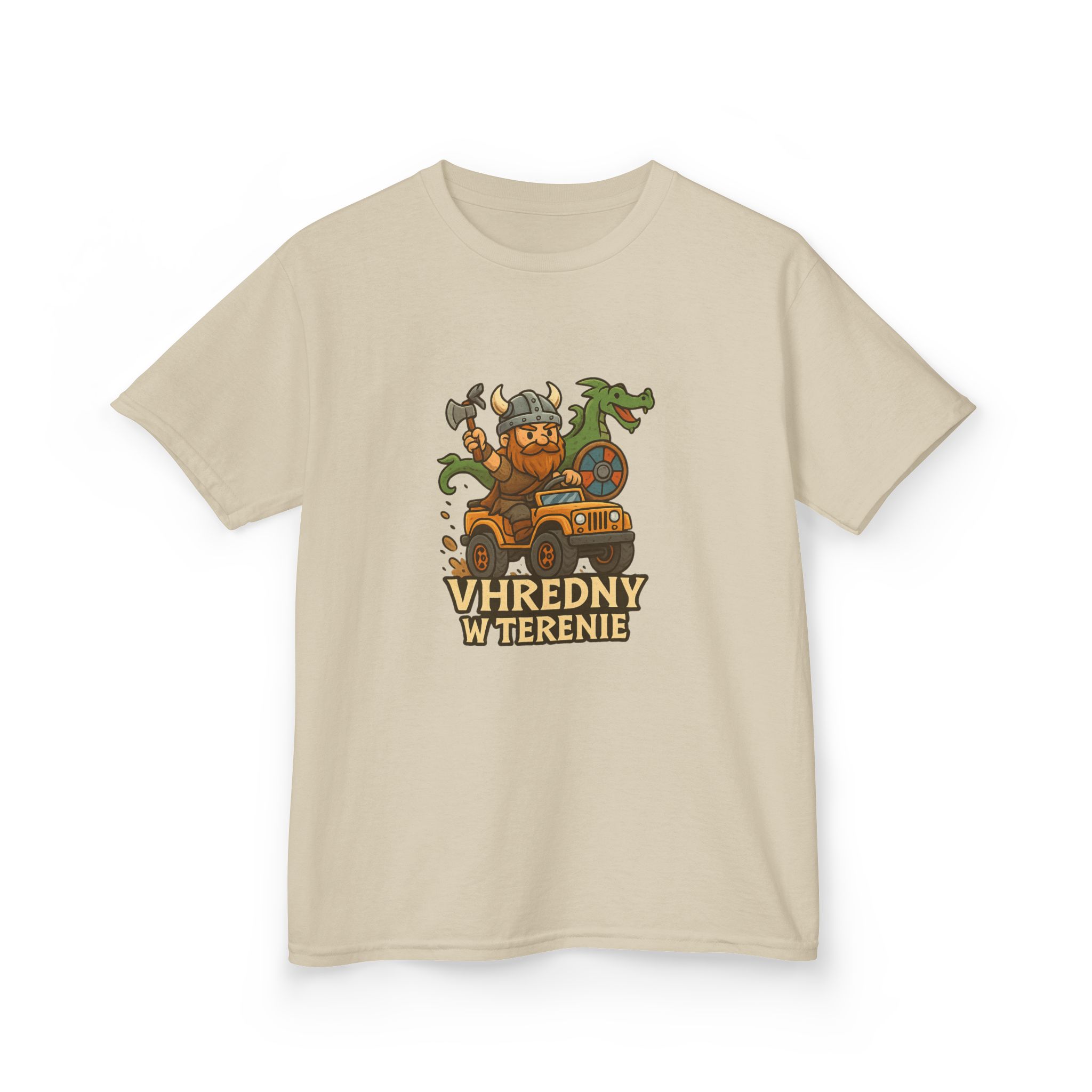 Dziecięca koszulka off-road – Vhredny w terenie - obrazek 15