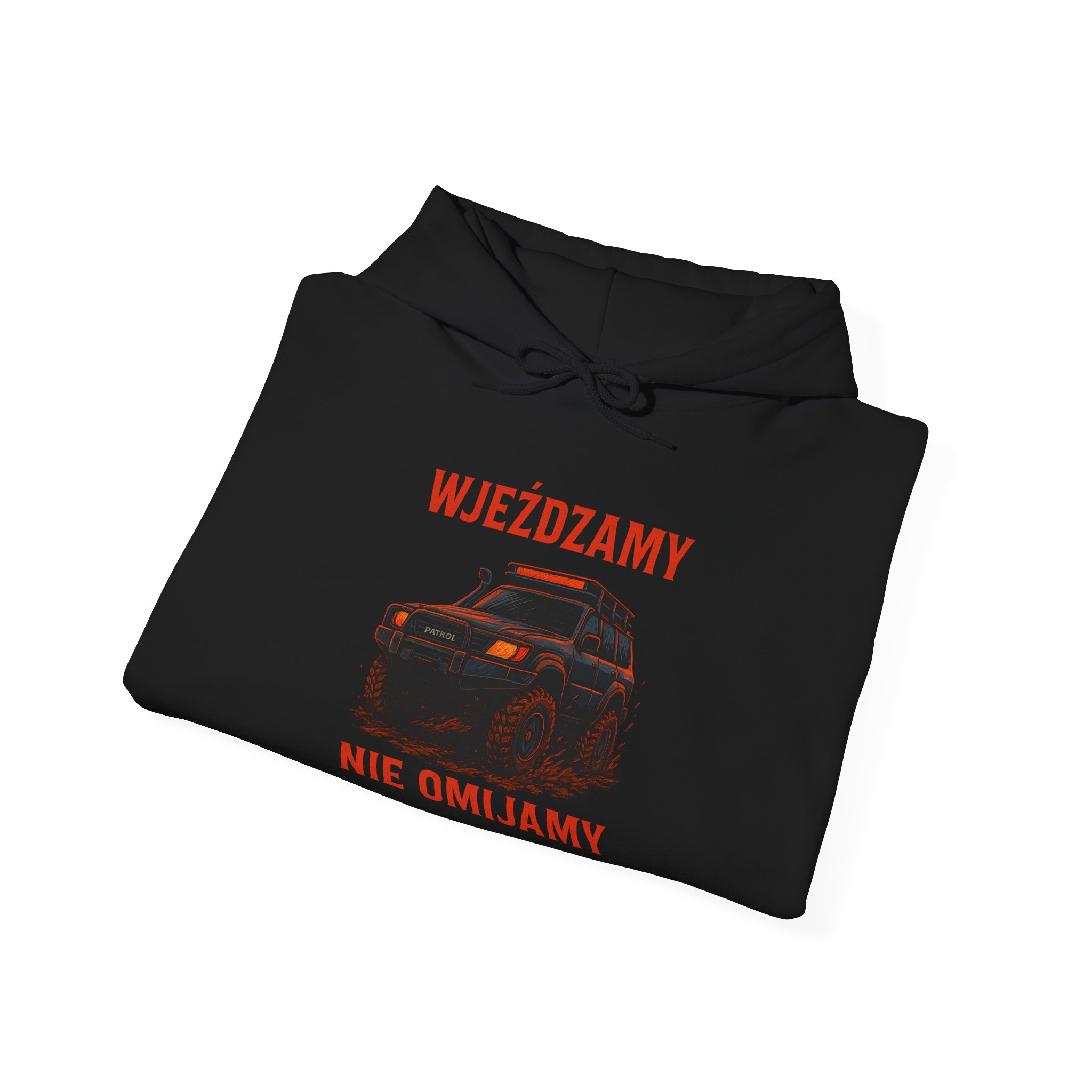 Bluza „Wjeżdżamy – Nie omijamy” – Jeep XJ w swoim żywiole - obrazek 4