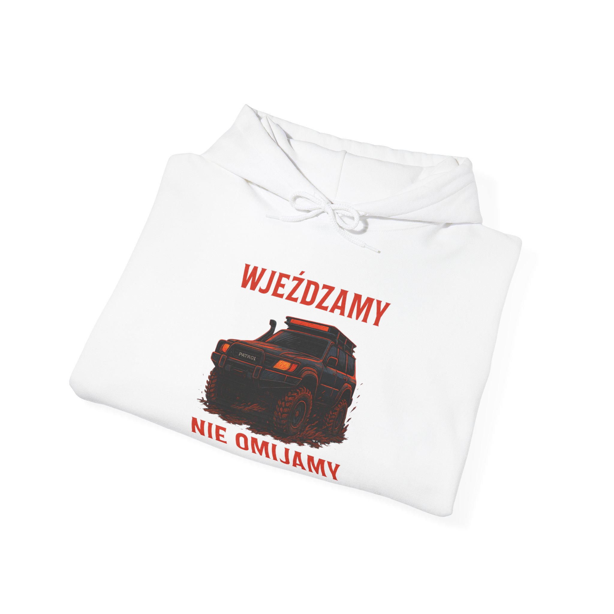 Bluza „Wjeżdżamy – Nie omijamy” – Jeep XJ w swoim żywiole - obrazek 8