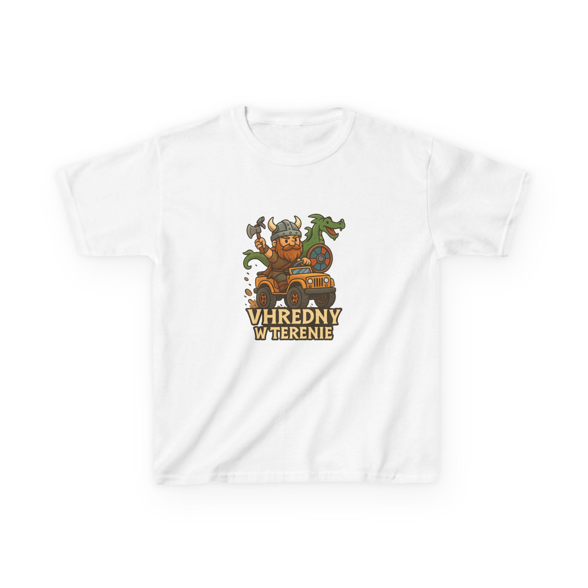 Dziecięca koszulka off-road – Vhredny w terenie - obrazek 5