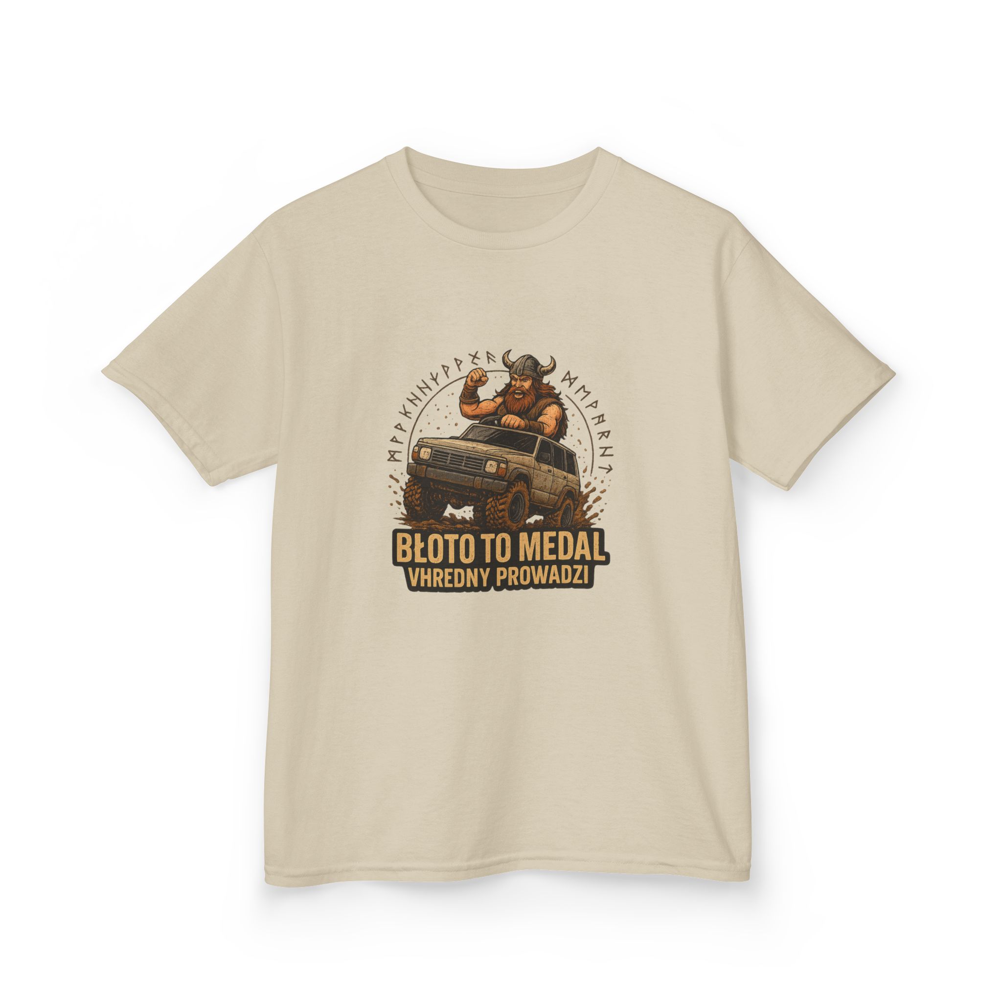 Dziecięca koszulka off-road – "VHREDNY PROWADZI, BŁOTO TO MEDAL" - obrazek 11