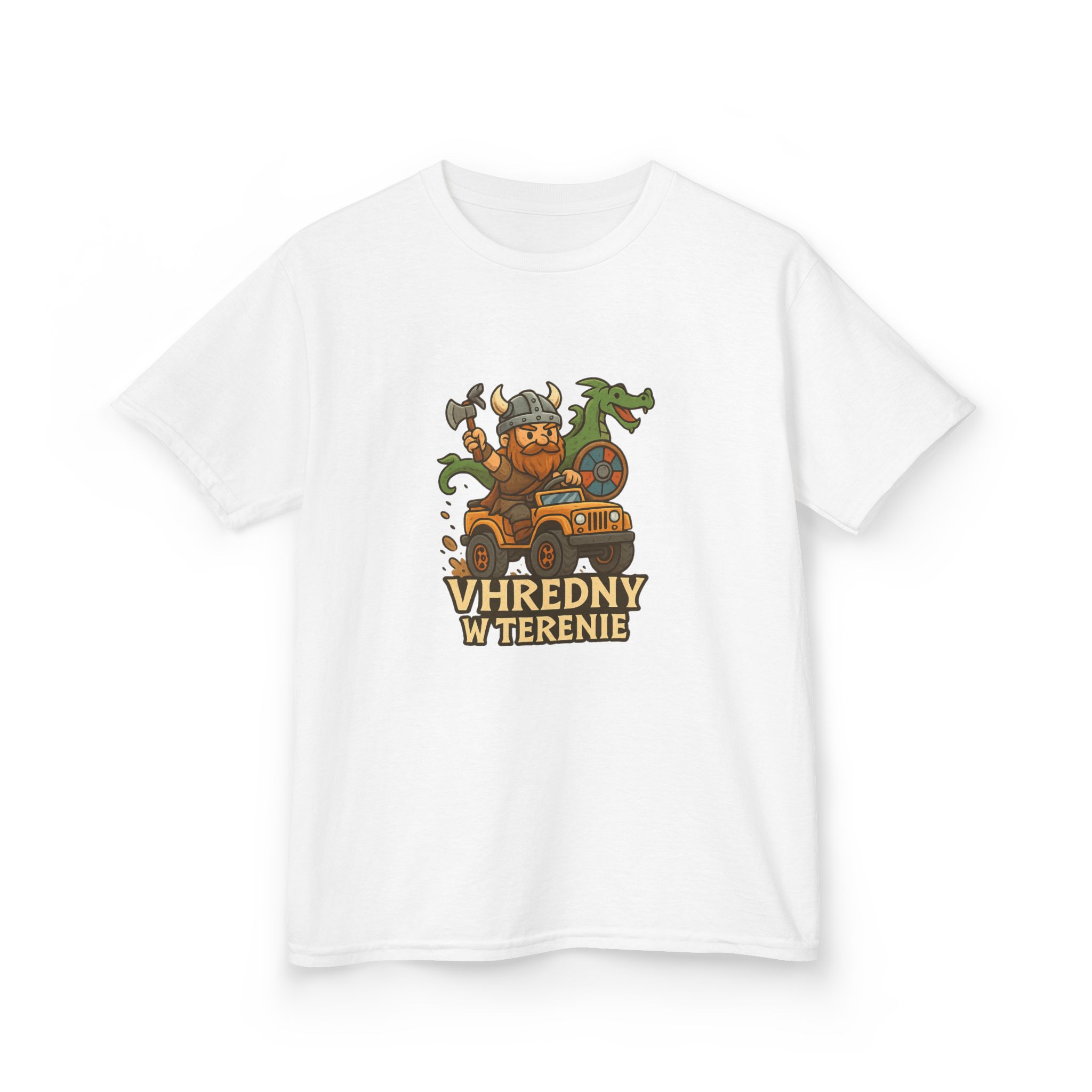 Dziecięca koszulka off-road – Vhredny w terenie - obrazek 7