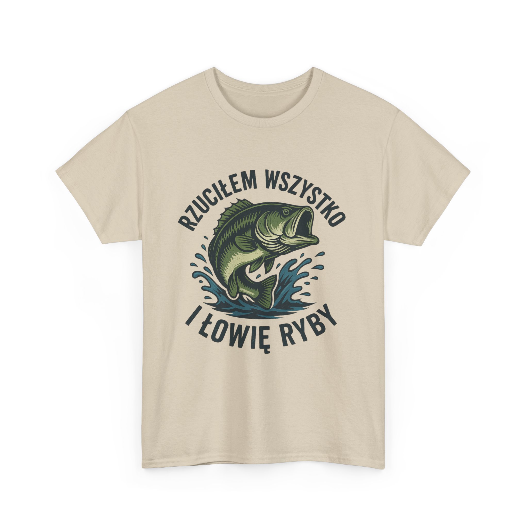 Koszulka „Rzuciłem wszystko i łowię ryby” – Ucieczka idealna - obrazek 15