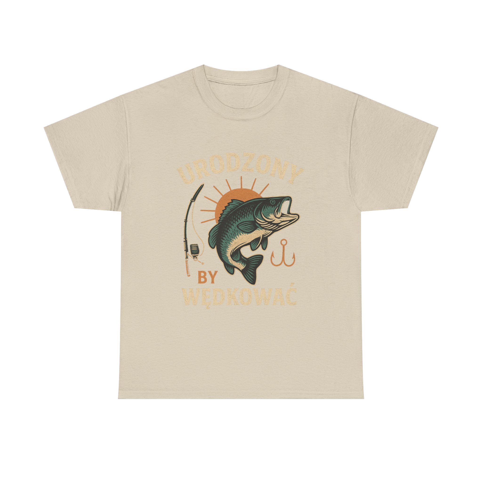 „Urodzony, by wędkować” – Koszulka dla prawdziwego wędkarza - obrazek 9
