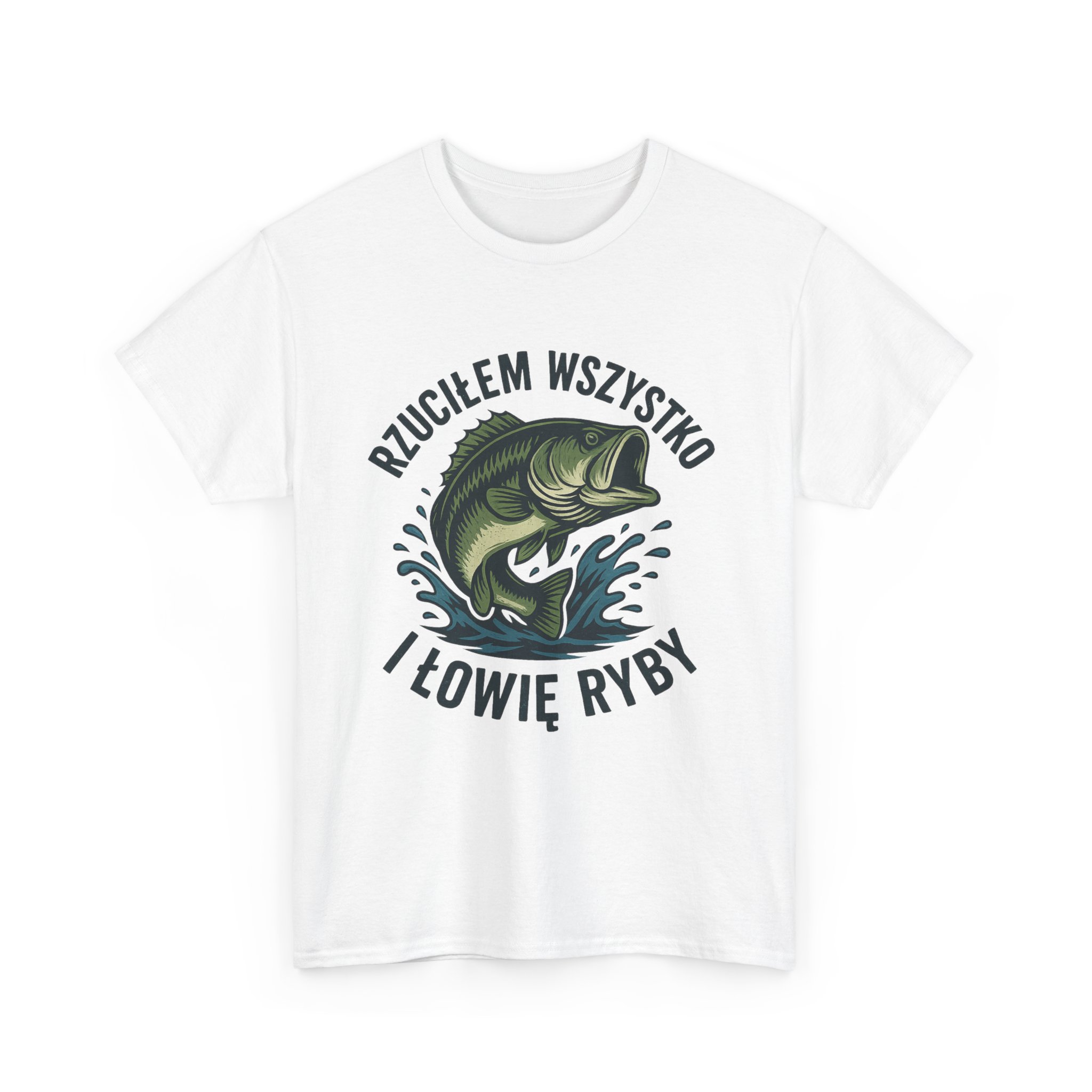 Koszulka „Rzuciłem wszystko i łowię ryby” – Ucieczka idealna - obrazek 11